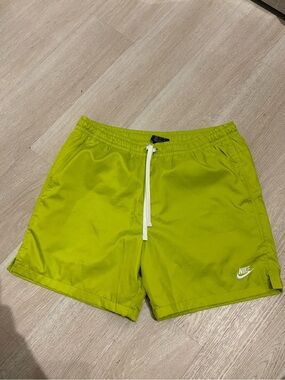 Nike Men’s Neon Lime Swim Trunks